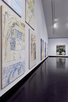 Stand Alone Paintings - Installation view, Tang Teaching Museum