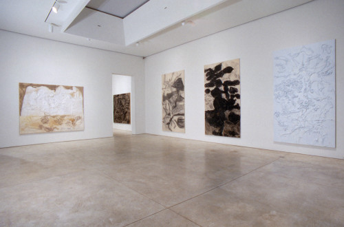 Dona Nelson – Art In America, Cheim & Read, New York - Installation view courtesy Cheim & Read, New York.