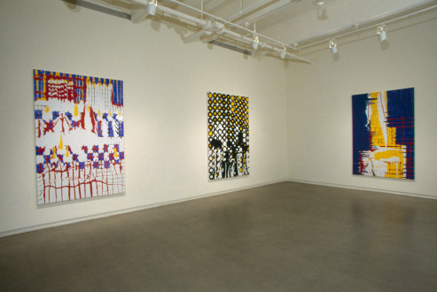 Dona Nelson – Art In America, Cheim & Read, New York - Installation view courtesy Cheim & Read, New York.