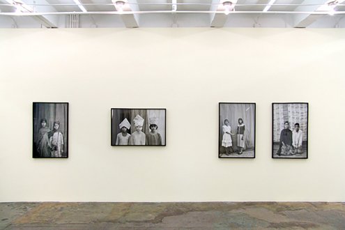 Gauri Gill – ‘Balika Mela’ and ‘Jannat’ - Installation view, west wall.