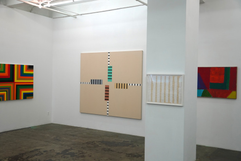 Notes on Painting: 1969 – 2019 - Installation view, east and north walls.