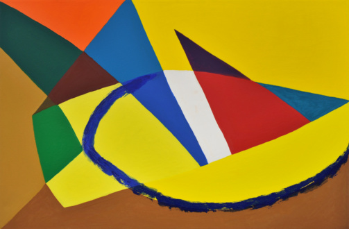 <i>Untitled</i>, 2007. Oil on canvas, 24 x 36 in.