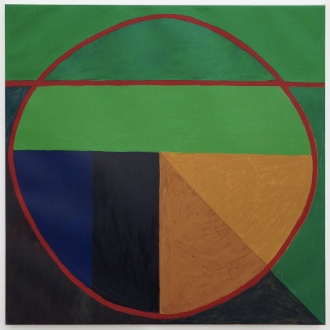 <i>Untitled</i>, 1997. Oil on canvas, 36 x 36 in.