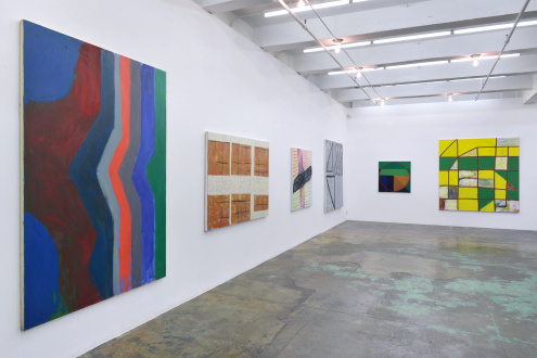 Notes on Painting: 1969 – 2019 - Installation view, west and north walls.