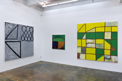 Notes on Painting: 1969 – 2019 - Installation view, west and north walls.