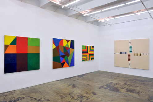 Notes on Painting: 1969 – 2019 - Installation view, east and south walls.