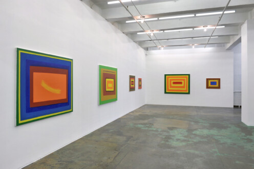 New Work - Installation view, west and north walls.
