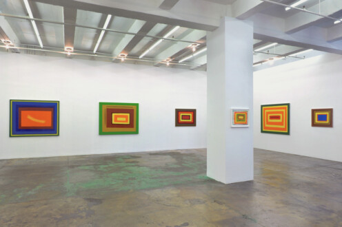 Installation view of <i>New Work</i>, 2022