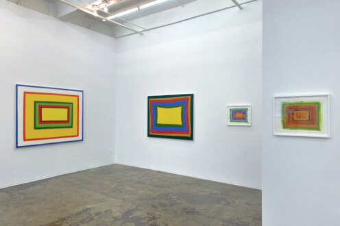 New Work - Installation view, east and south walls.