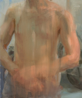 Hard Sauce – Hanneline Røgeberg - Balzac VI, 2008. Oil on canvas, 24 x 20 in.