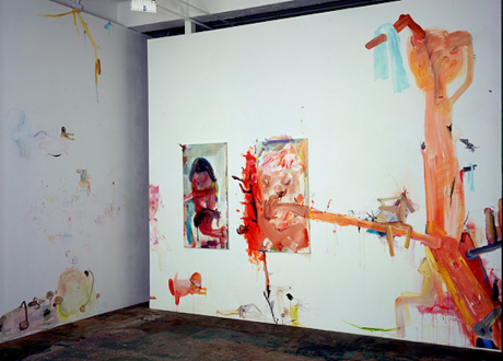 Pia Maria Martin, Haeri Yoo, Yuh-Shioh Wong - Haeri Yoo: Bugging, Talking, Teasing, 2006. Mixed media installation, 10 x 44 ft. in total (detail). 