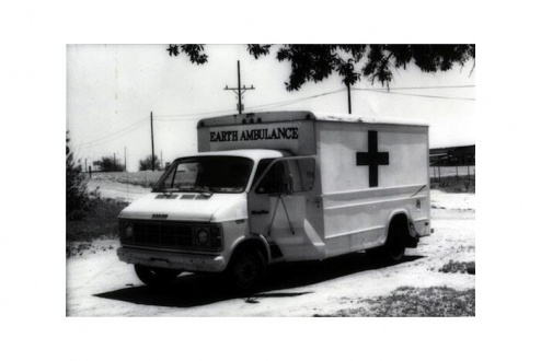 ecofeminism(s) curated by Monika Fabijanska - Helène Aylon (American, 1931-2020) The Earth Ambulance, 1982 ©Helène Aylon. Courtesy Leslie Tonkonow Artworks + Projects. 