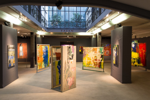 Dona Nelson – Days, Textures and Patterns, Tajan Gallery, Paris - Installation view, Tajan Gallery, Paris.