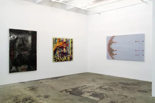 Installation view.
