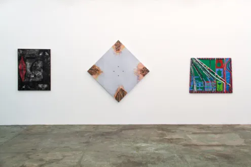 Installation view.