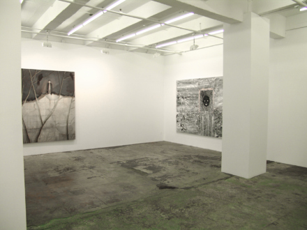 Chen Ke – Li Jikai – Wei Jia - Installation view, west and south wall: Li Jikai, Wei Jia.