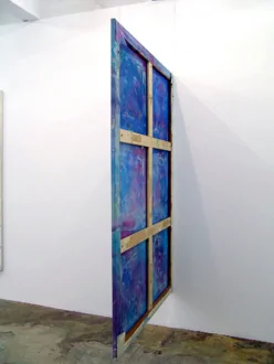 Installation view, west wall.