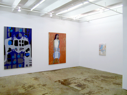 Dona Nelson – in situ: paintings 1973 – present - Installation view, east and south wall.