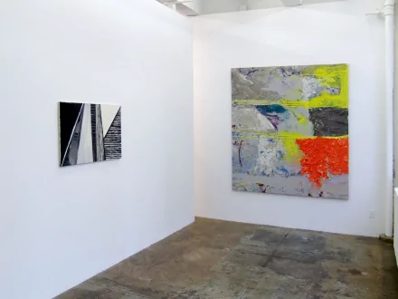 Installation view, project space.
