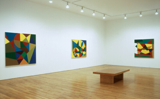 New Paintings (2001) - Installation view.