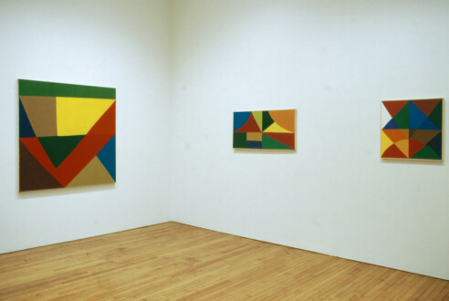 New Paintings (2001) - Installation view.