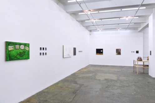 Installation view: west and north walls.