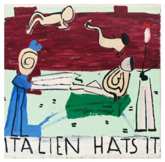 Thomas Erben Gallery – 25 years - Rose Wylie, <i data-eio=