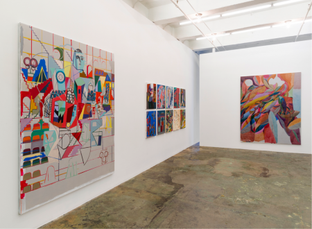 Jackie Gendel – Jackie Gendel - Installation view: west and north wall