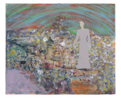 Jackie Gendel, tbt, 2019. Oil on canvas, 20 x 24 in.