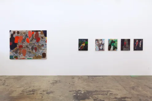 Jackie Gendel, tbt, 2018. Oil on canvas, 16 x 12 in.