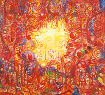 Das Wunder, (large version) 1990. Oil on canvas, 78.5 x 86.5 in.