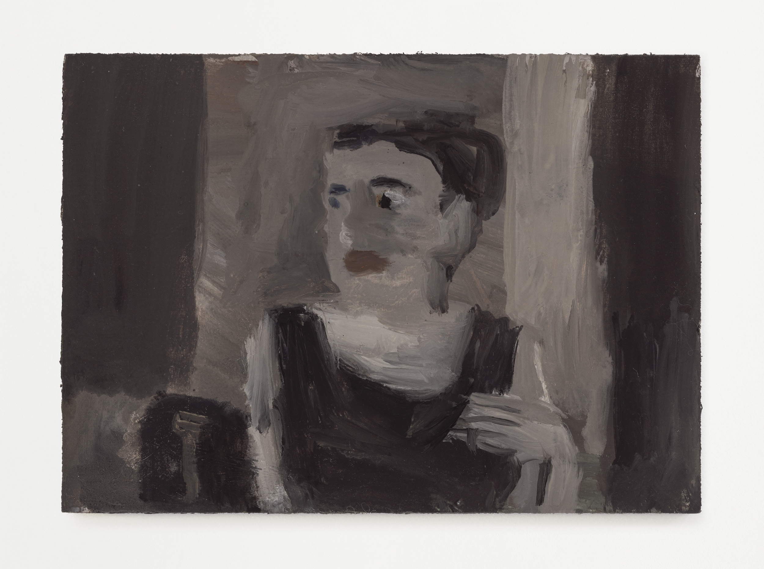 <i>Grandma Jean #2</i>, 2021. Oil on primed linen panel, 5 x 7 in.