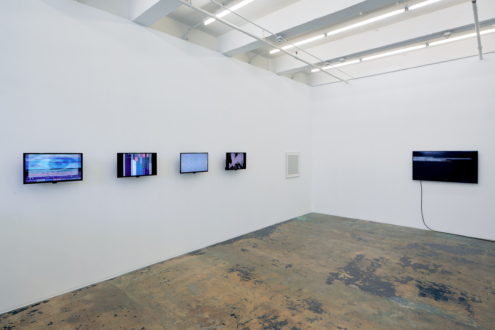 From Net Art to Post-Internet - Installation view, east and south walls. Photography by Phillip Reed.