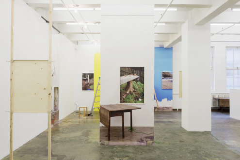 Kathrin Sonntag – Problems and Solutions - Installation view: north wall