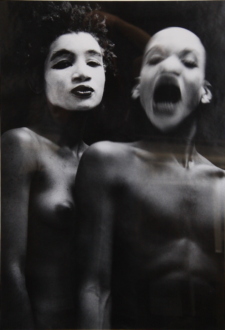 15 Years Thomas Erben - Lyle Ashton Harris, Man and Woman #2, 1987/88. B/W silver print,60 x 43 in, ed. of 6.