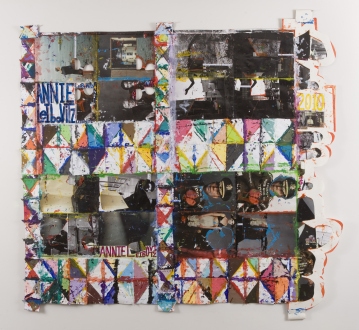 Independent Art Fair 2015 - Colin Powell Paper Quilt, 2010.
