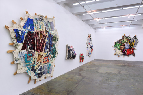 Installation view: West and North walls