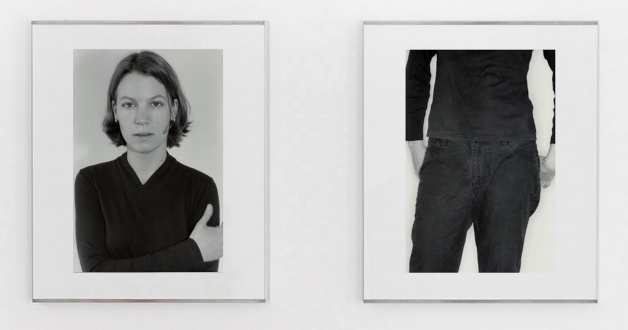 Photography Out of Germany – Sofia Hultén, Annette Kelm, Heinz Peter Knes, Alwin Lay, Michael Schmidt, Kathrin Sonntag, Tobias Zielony. - Michael Schmidt, Untitled (from Frauen), 1997-1999. Gelatin Silver Print, 44 x 30 cm each, ed. 6.