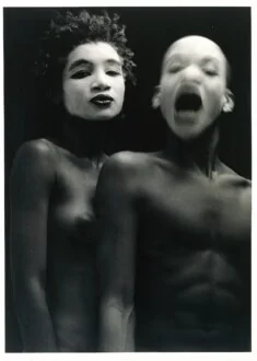 Lyle Ashton Harris – Early Works 1987-88 (The White Face Series) - <i data-src=
