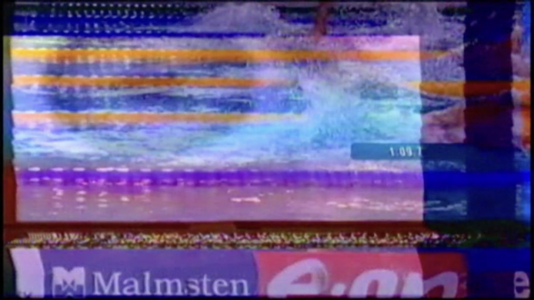 Rosa Menkman, <i>Eastern Fire Swim</i>, 2008. Single-channel digital video, 4:43 min.