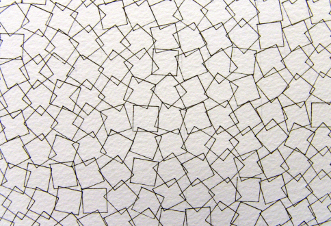 Nadia Khawaja – Drawings – Videos- Photographs - Nadia Khawaja, Drawing 39, 2011. Felt-tip pen on paper, 60 x 82.5 in (detail).