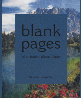 Book cover of <i>Blank Pages Pages of an Iranian Photo Album</i>, 2014-2015.