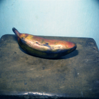 PAT – Unseen, unheard, unexplained - PAT Untitled (Banana, 2), 2007. C-print, 9 x 9 in (image size), ed. of 7.