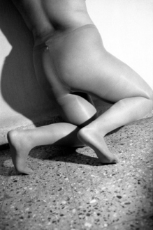 PAT – Unseen, unheard, unexplained - PAT Untitled (Nude in Stockings), 2008. Gelatin silver print,
11 x 7.5 in (image size), ed. of 7.