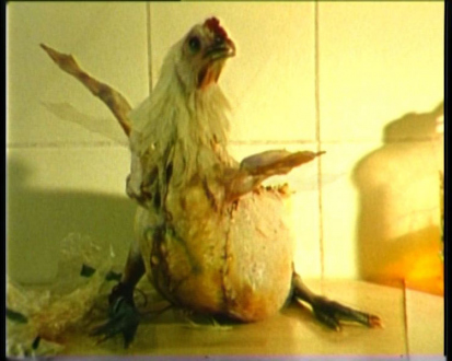 Pia Maria Martin, Haeri Yoo, Yuh-Shioh Wong - Pia Maria Martin: Marche au Supplice, 2005. Still from 16 mm film, 5.25 min.