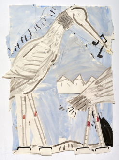 Rose Wylie &amp;amp;amp;#8211; Girl and Spiders