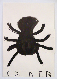 Rose Wylie – Girl and Spiders - 