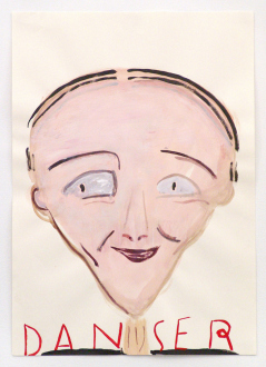 Rose Wylie – Girl and Spiders - 