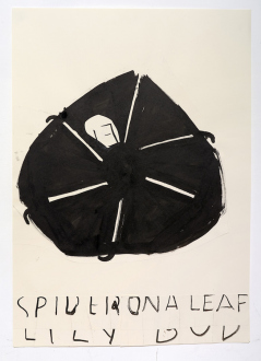 Rose Wylie – Girl and Spiders - 