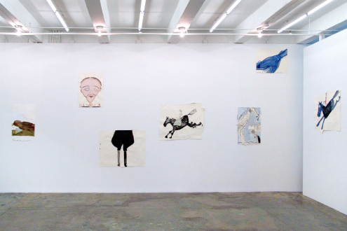 Rose Wylie – Girl and Spiders - Thomas Erben Gallery